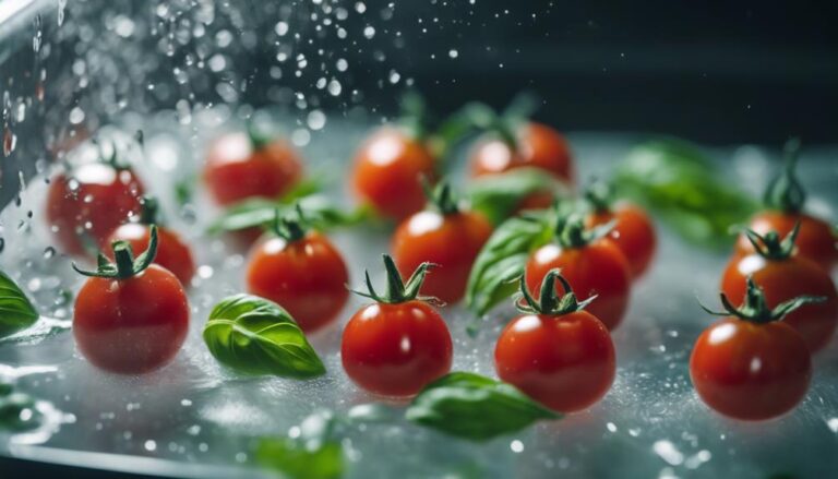 Sous Vide Cherry Tomatoes With Basil