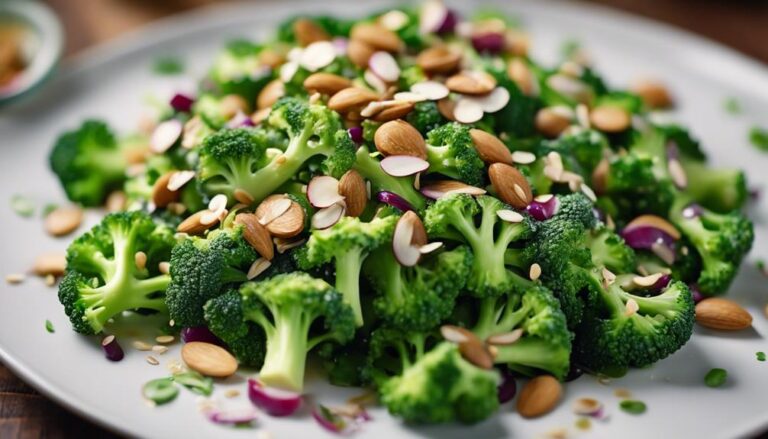 Sous Vide Broccoli Salad With Almonds