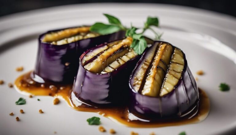 Sous Vide Eggplant With Miso Paste