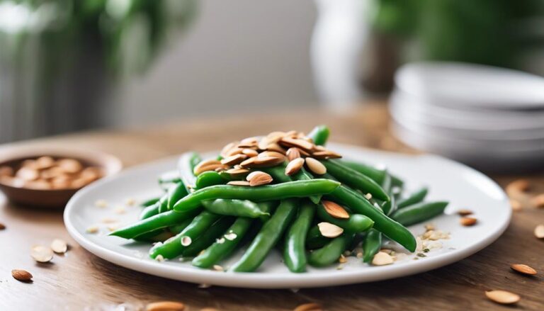 Sous Vide Green Bean Almondine