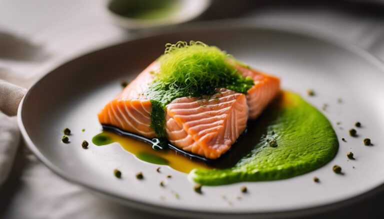 Sous Vide Matcha Green Tea Salmon