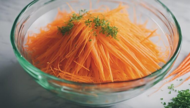 Sous Vide Carrot and Ginger Slaw