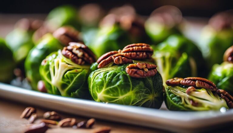 Sous Vide Brussels Sprouts With Pecans