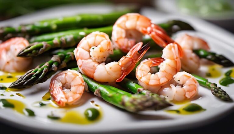 Sous Vide Shrimp and Asparagus Spears