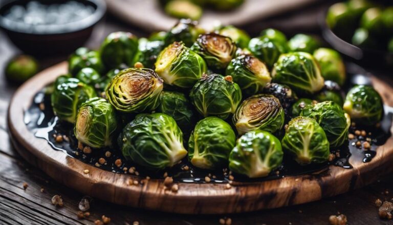 Sous Vide Balsamic Glazed Brussels Sprouts