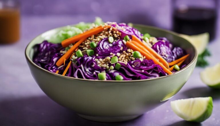 Sous Vide Asian Cabbage Slaw