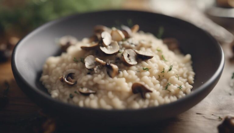 Sous Vide Wild Mushroom Risotto