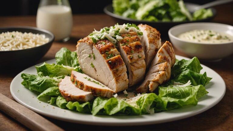 Sous Vide Chicken Caesar Salad