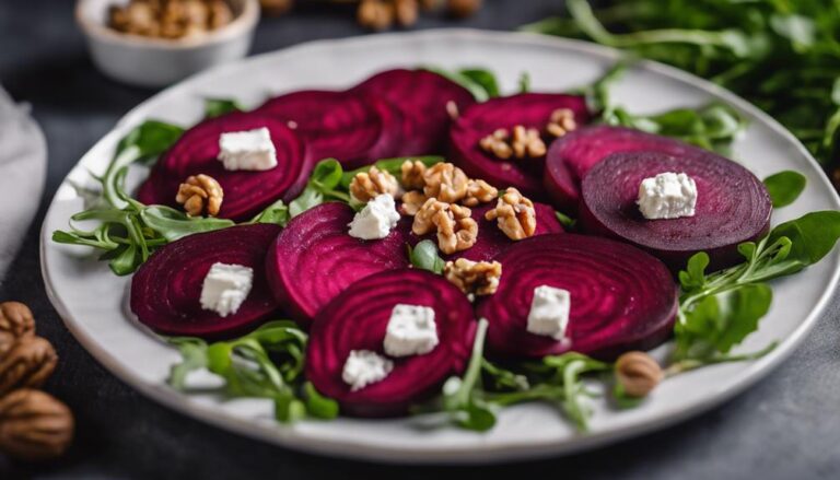 Sous Vide Beetroot and Goat Cheese Salad