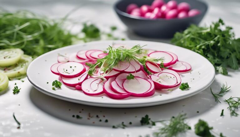 Sous Vide Radish and Fennel Salad