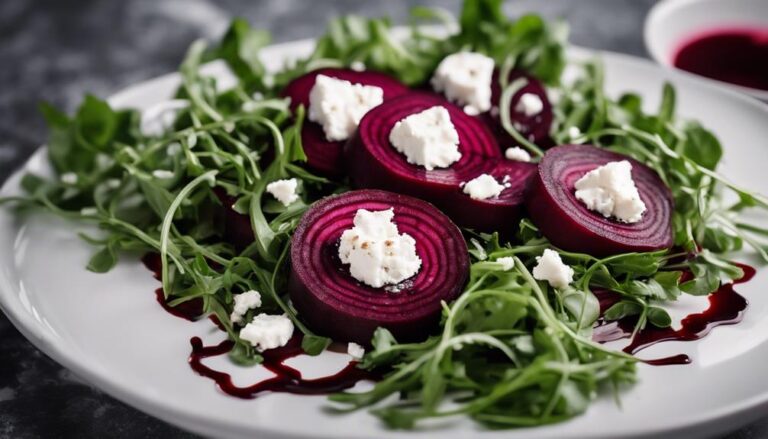 Sous Vide Beetroot and Goat Cheese Salad