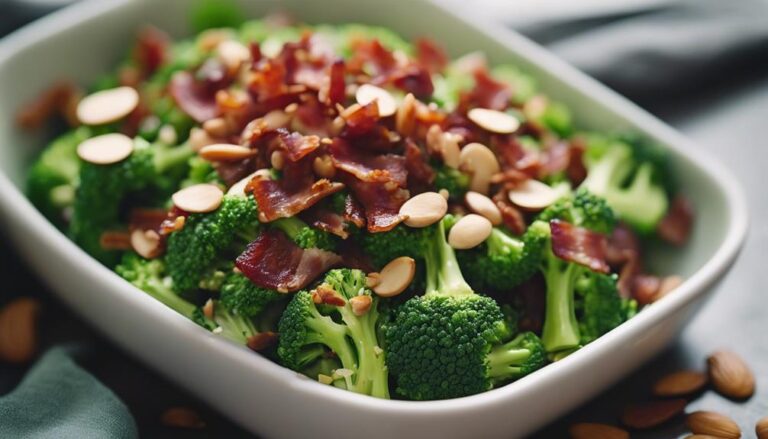 Sous Vide Broccoli Salad With Bacon Bits