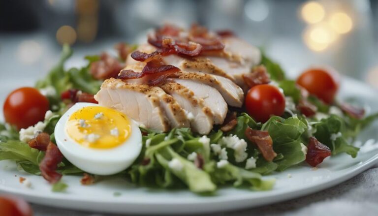 Sous Vide Cobb Salad With Blue Cheese