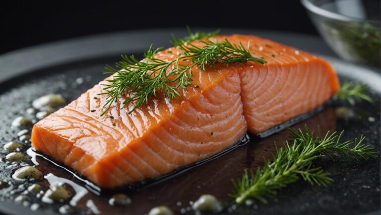 Sous Vide Garlic-Infused Salmon With Dill