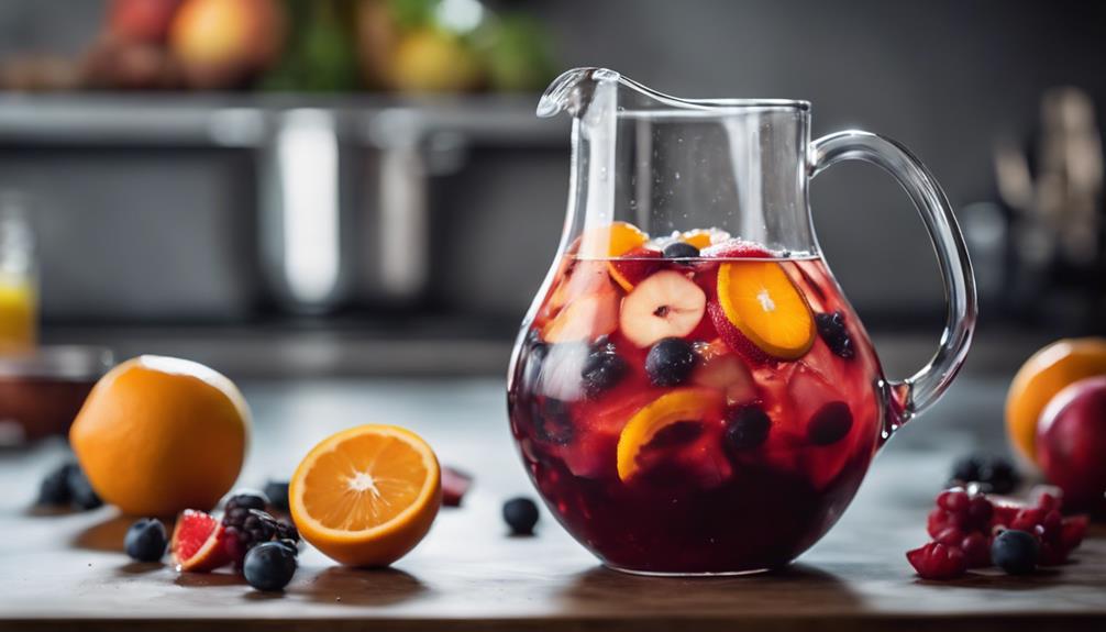 delicious sous vide sangria