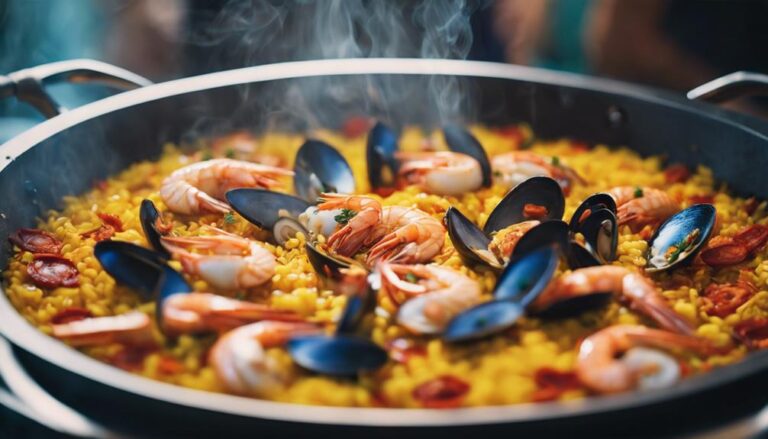 Sous Vide Paella With Seafood and Saffron