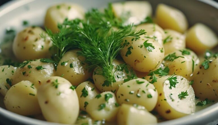 Sous Vide Swedish Potato Salad With Fresh Herbs