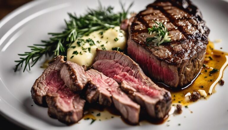 Sous Vide Ribeye Steak With Garlic Herb Butter