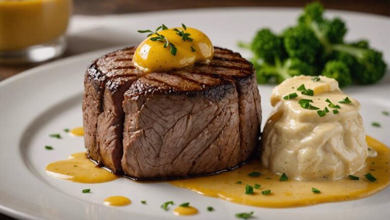 Sous Vide Filet Mignon With Mustard Sauce