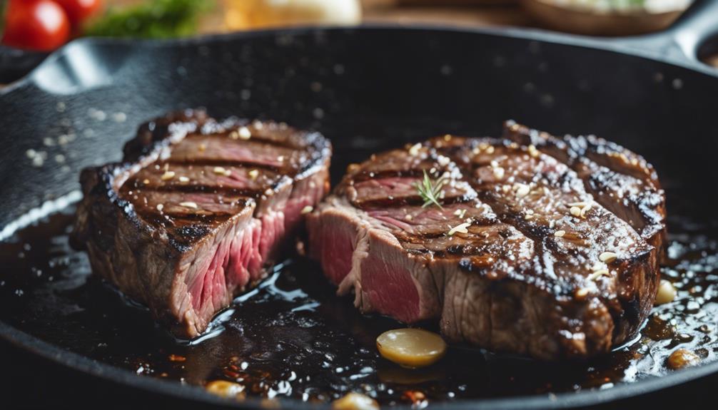 delicious sous vide steak