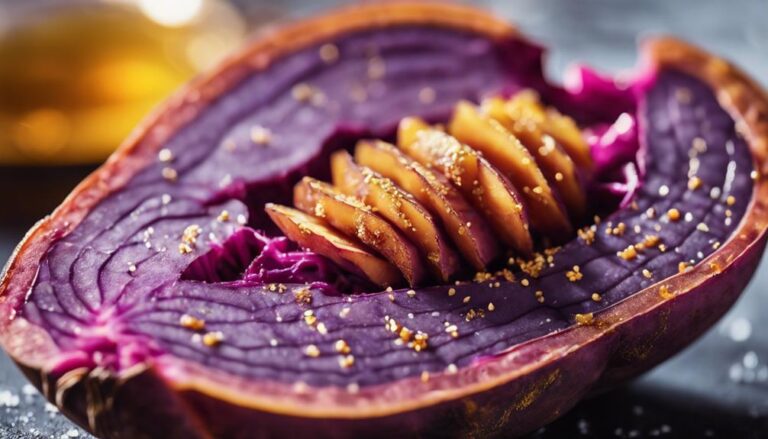 Sous Vide Okinawan Sweet Potato With Honey