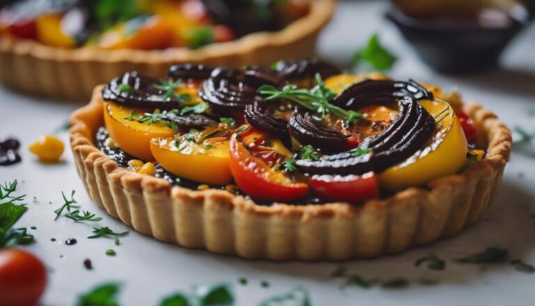 Sous Vide Harvest Vegetable Tart