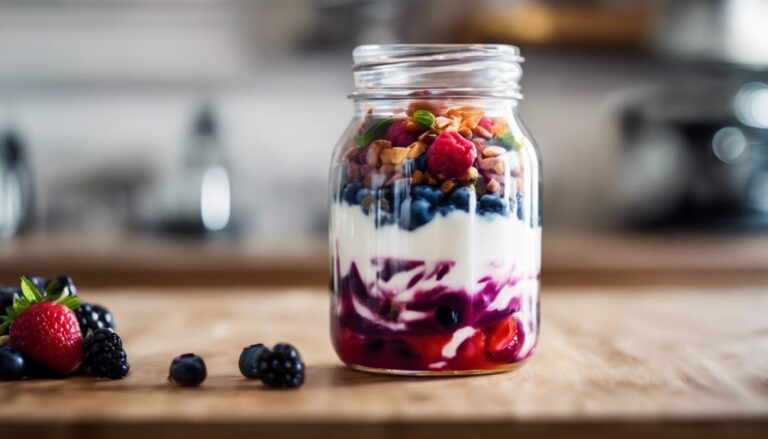 Sous Vide Greek Yogurt With Mixed Berries