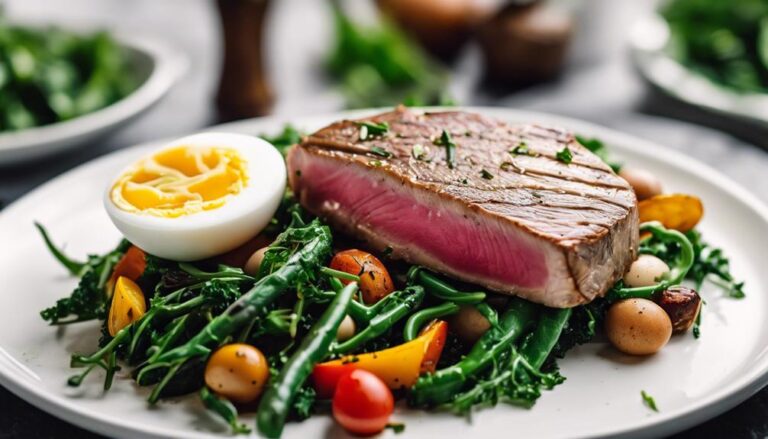 Sous Vide Tuna Nicoise With Extra Greens