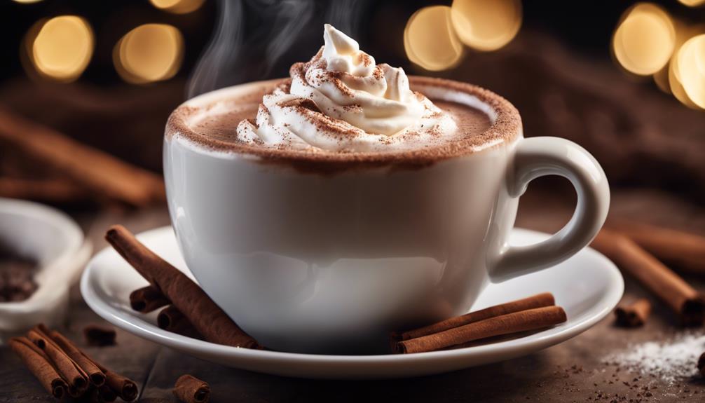 delicious spiced hot chocolate