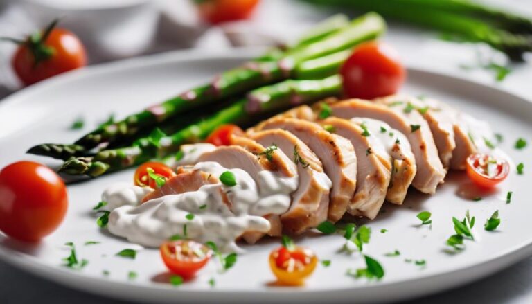 Greek Yogurt and Herb Stuffed Chicken Breast