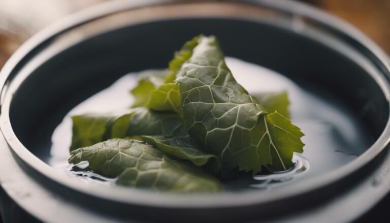 Sous Vide Stuffed Grape Leaves