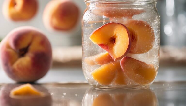 Sous Vide Peach and Ginger Compote