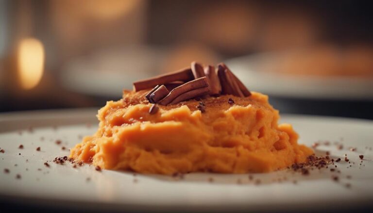 Sous Vide Sweet Potato Mash With Cinnamon