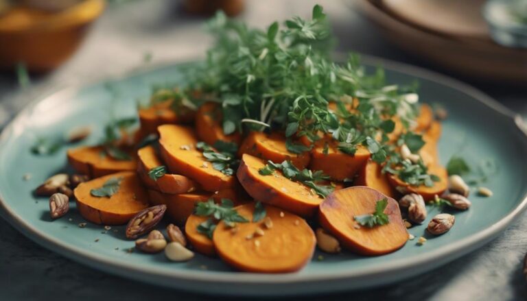 Sous Vide Sweet Potato Salad