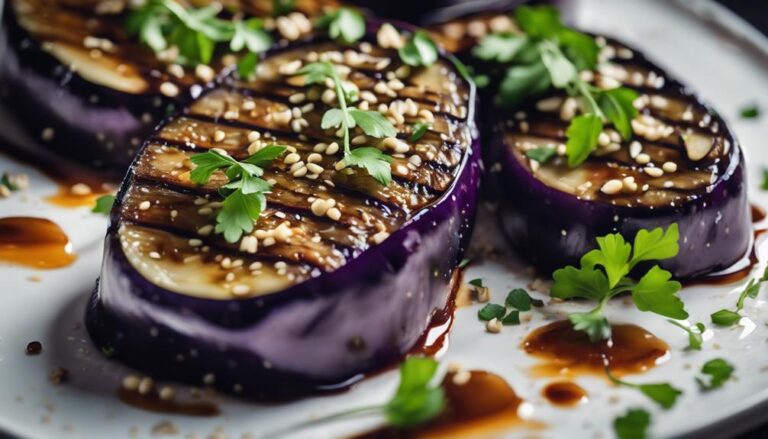 Sous Vide Teriyaki Eggplant Steaks