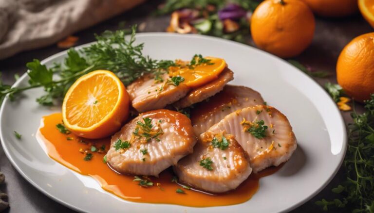 Sous Vide Orange-Glazed Turkey Cutlets