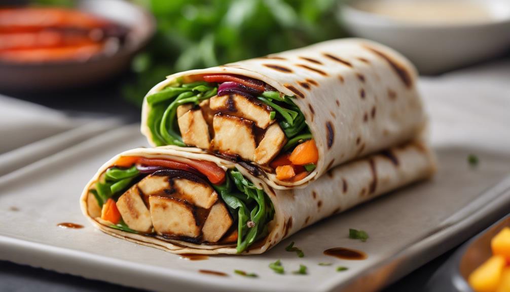 delicious tofu wrap recipe