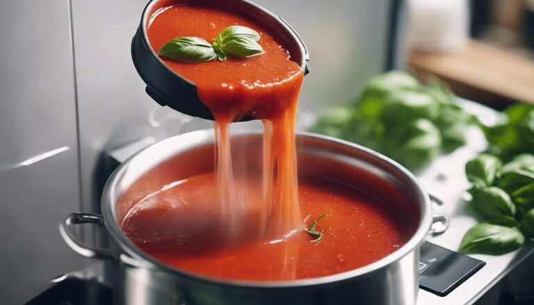 Sous Vide Tomato Basil Soup