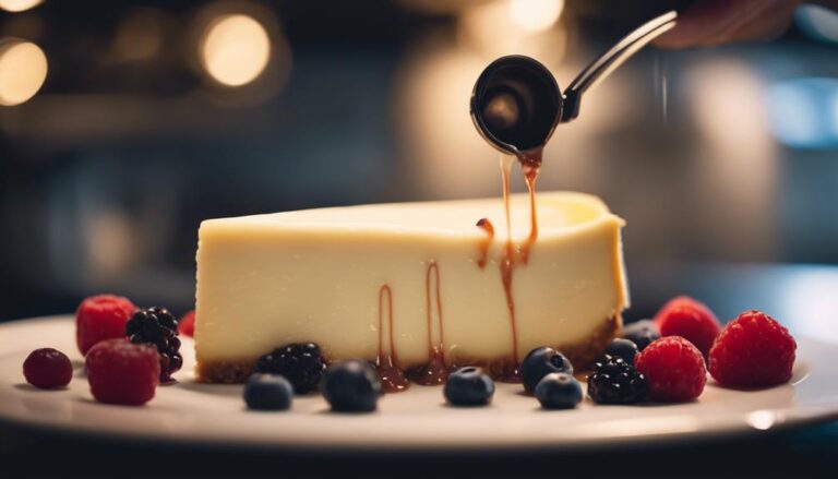 Sous Vide Vanilla Cheesecake