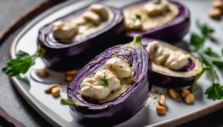 Sous Vide Eggplant Rollatini With Cashew Ricotta