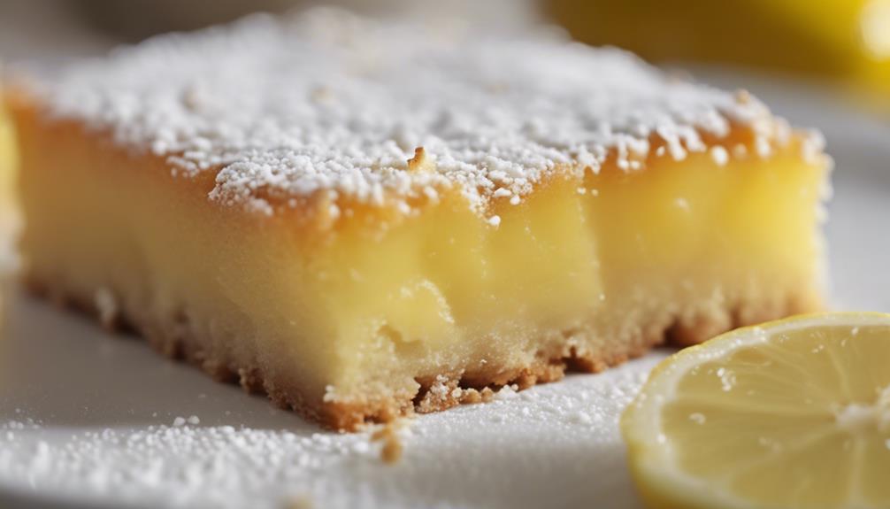 delicious vegan lemon bars