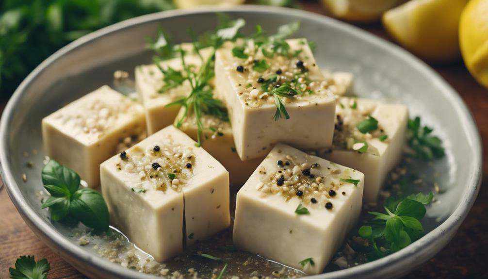 delicious vegan lemon tofu