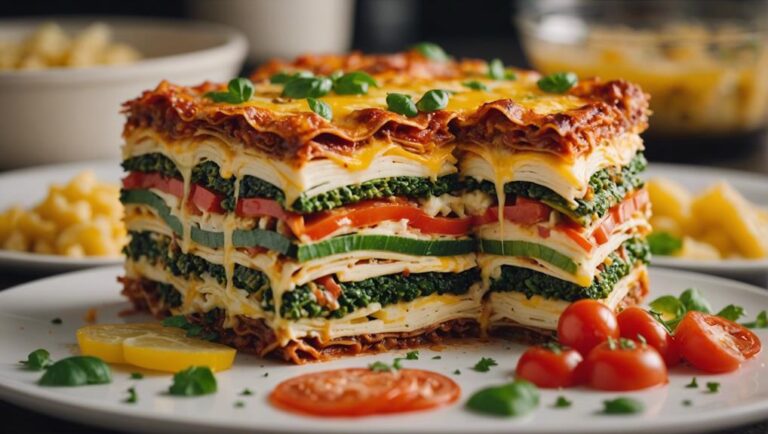 Sous Vide Vegetable Lasagna