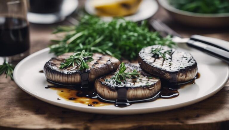 Sous Vide Portobello Mushroom Steaks