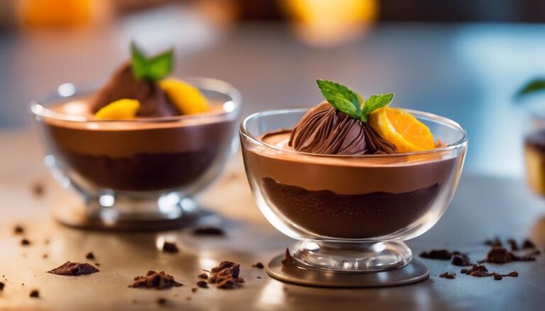 Sous Vide Citrus Infused Chocolate Mousse