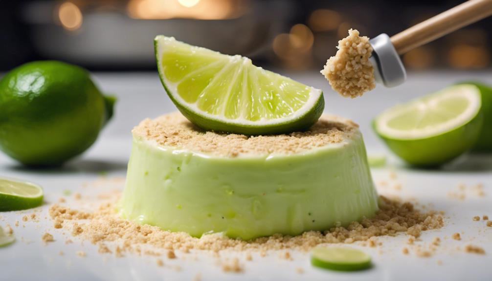 deliciously creamy key lime