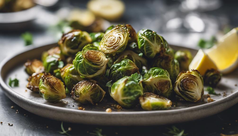 deliciously crispy brussels sprouts