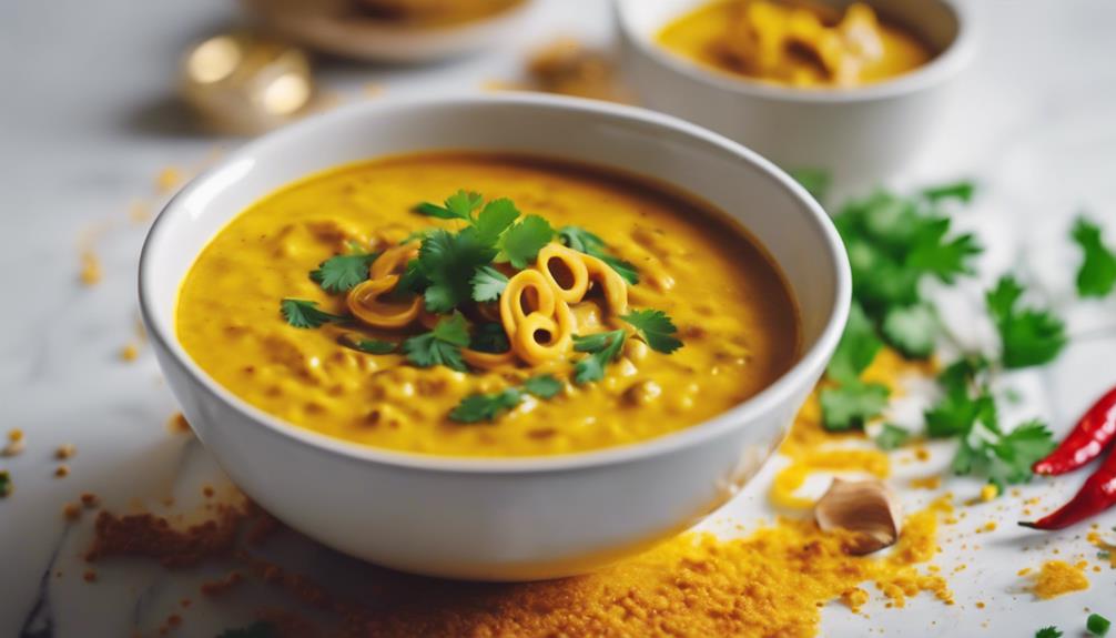 deliciously spiced lentil soup