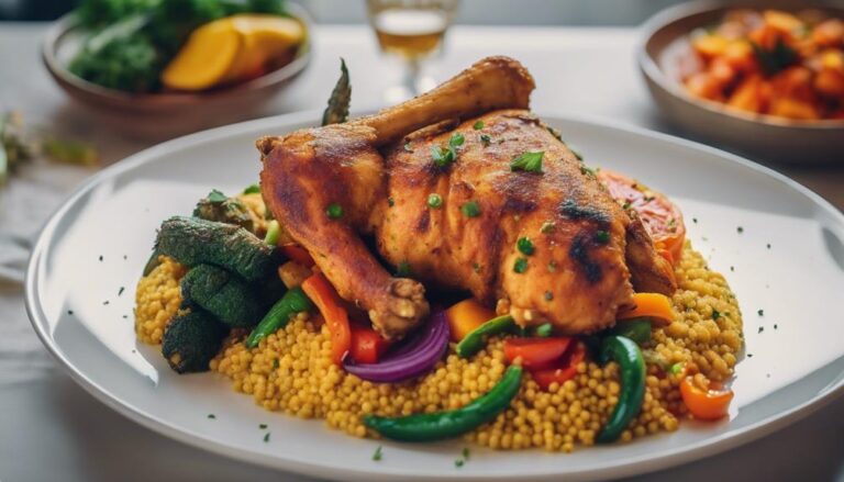 Sous Vide Moroccan Chicken With Couscous