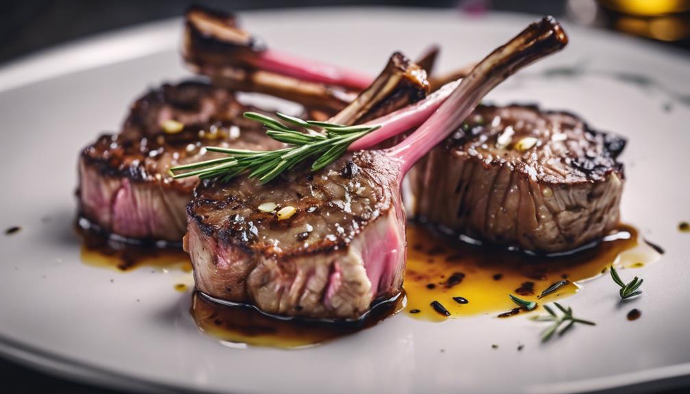 deliciously tender lamb chops